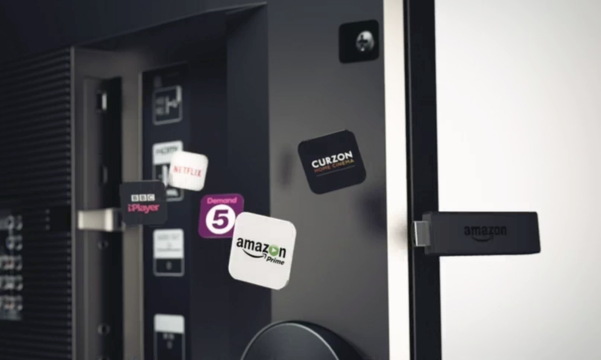 Amazon Fire Stick, “Simple Smart TV"